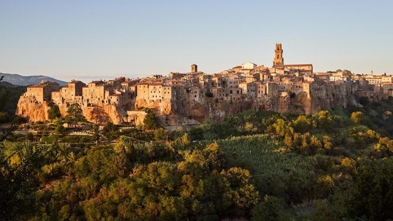 Casetta sulla Vallata Pitigliano Esterno foto